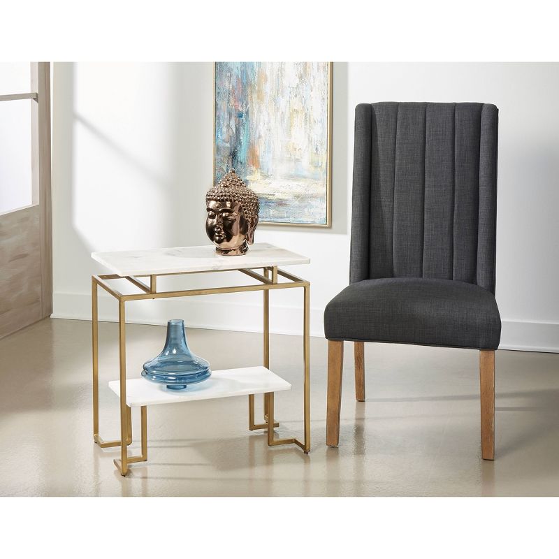 Vendar Accent Table Burnished Gold - Treasure Trove Accents
