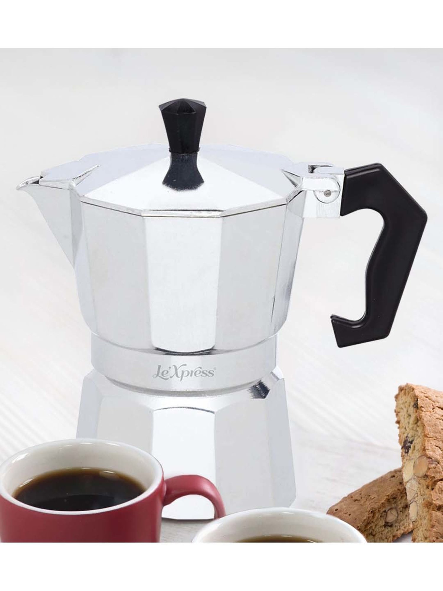 Milton Silver Stainless Steel Thermal Coffee Pot (500 ml) - Set of 1