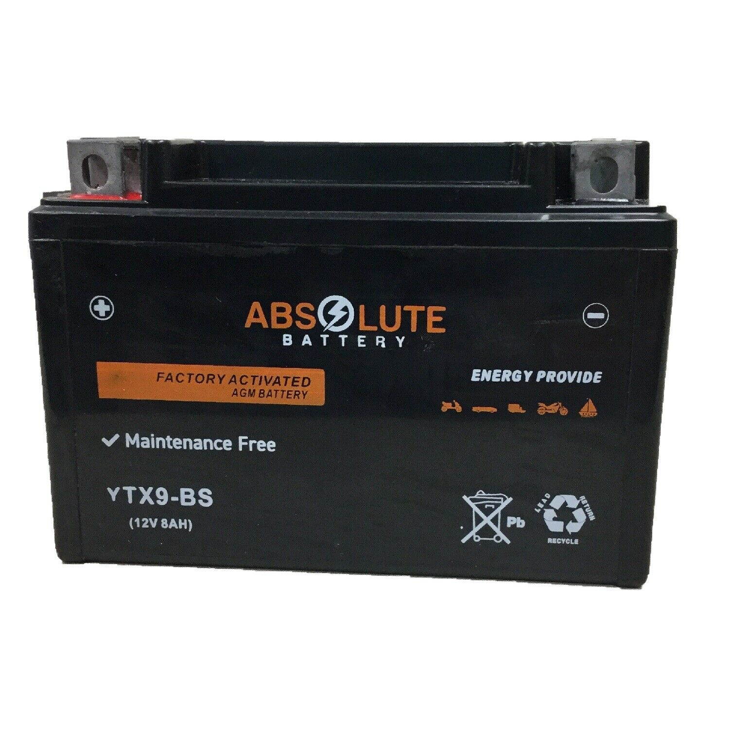 New YTX9-BS Replacement Battery For Suzuki 650 DR650SE CN 1996-1997 Motorcycle