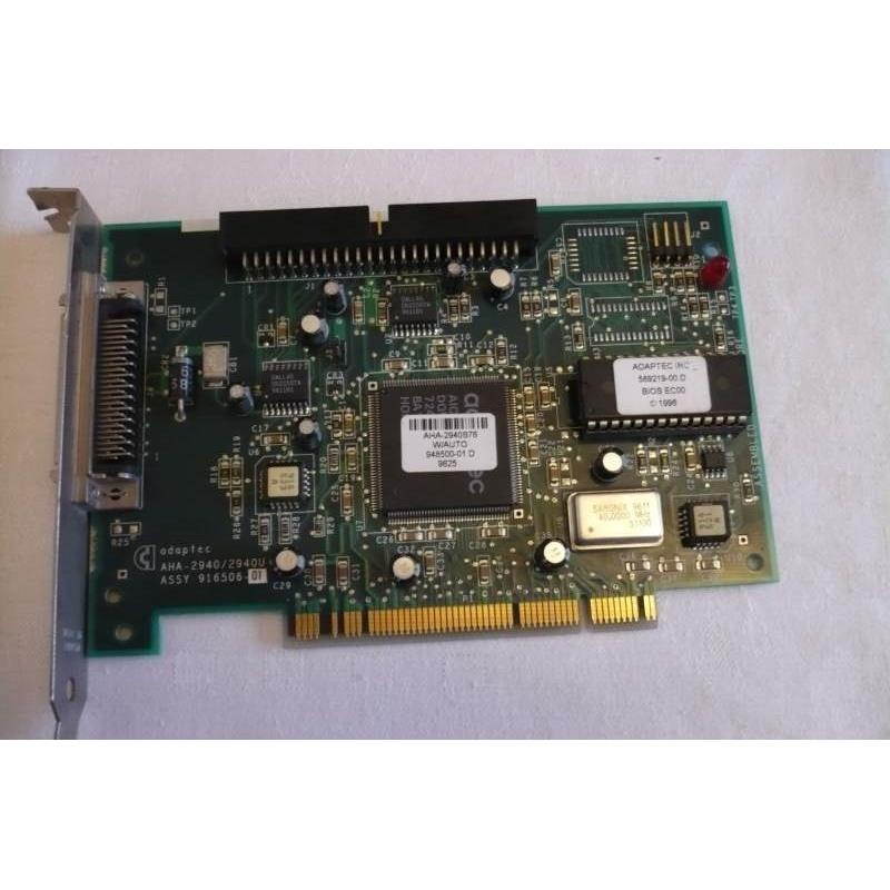 ADAPTECH Aha-2940Uw Pci Ultra Fast Wide Scsi Controller Card Pro