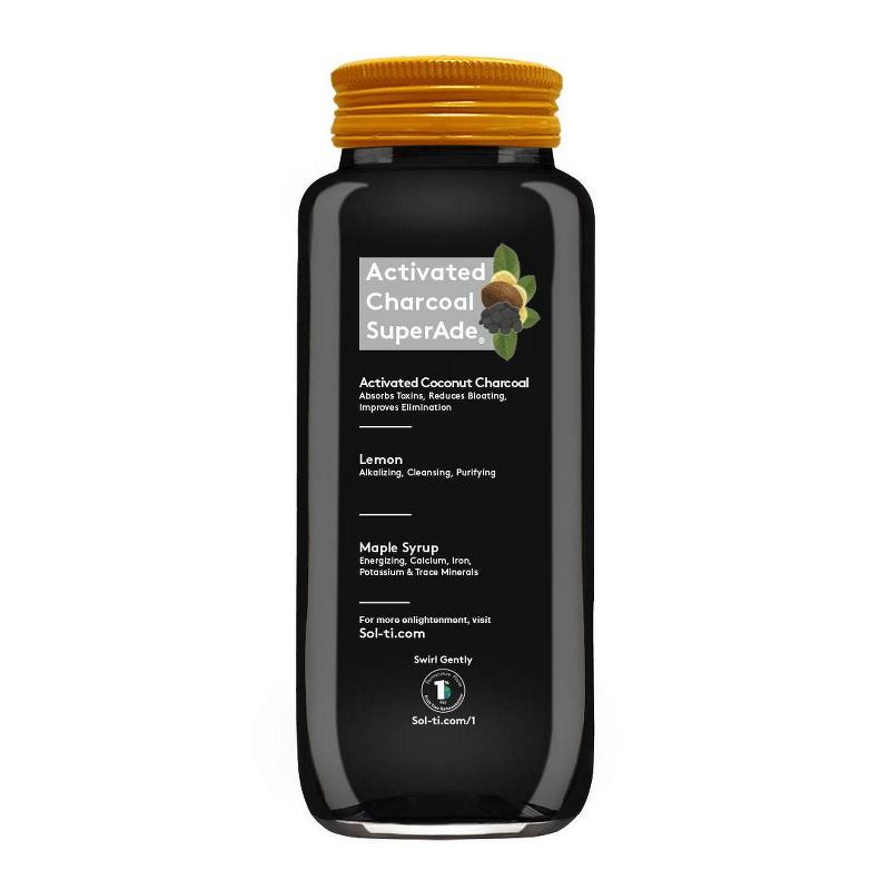 Sol-ti Coconut Charcoal SuperAde - 14.9 fl oz