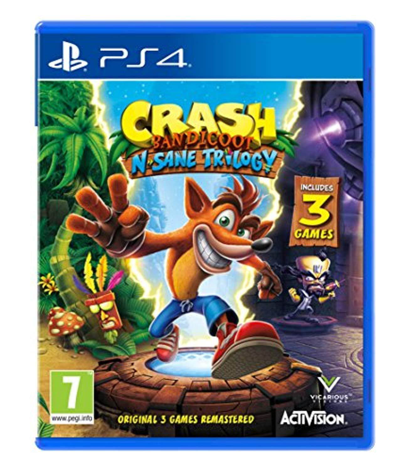 ps4 crash bandicoot n. sane trilogy (eu)