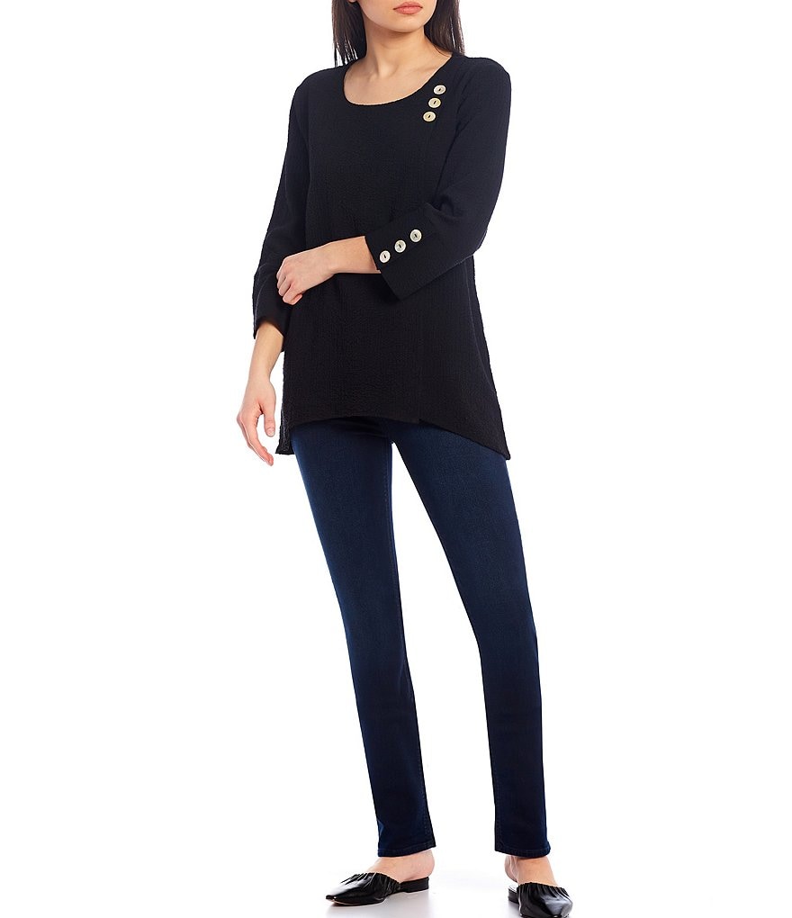 JEN7 by 7 for All Mankind Slim Straight Leg Jeans