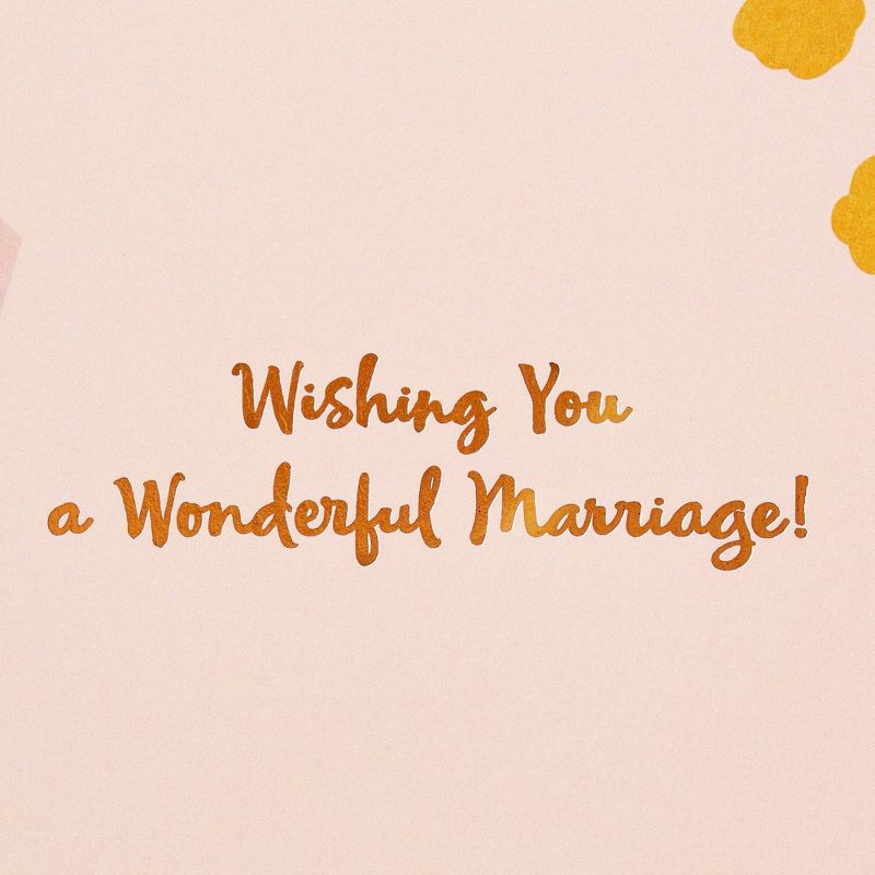 Wonderful Marriage Wedding Greeting Card