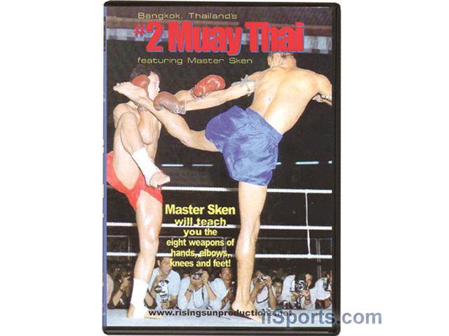 Sitnarong Muay Thai Kickboxing Fighting #2 DVD Master Sken boxing 8 Weapons New RS#86-D