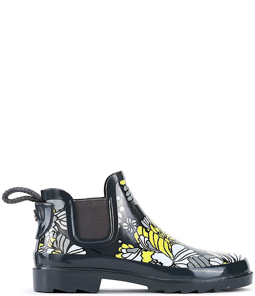 Sakroots Rhyme Printed Waterproof Chelsea Rain Booties