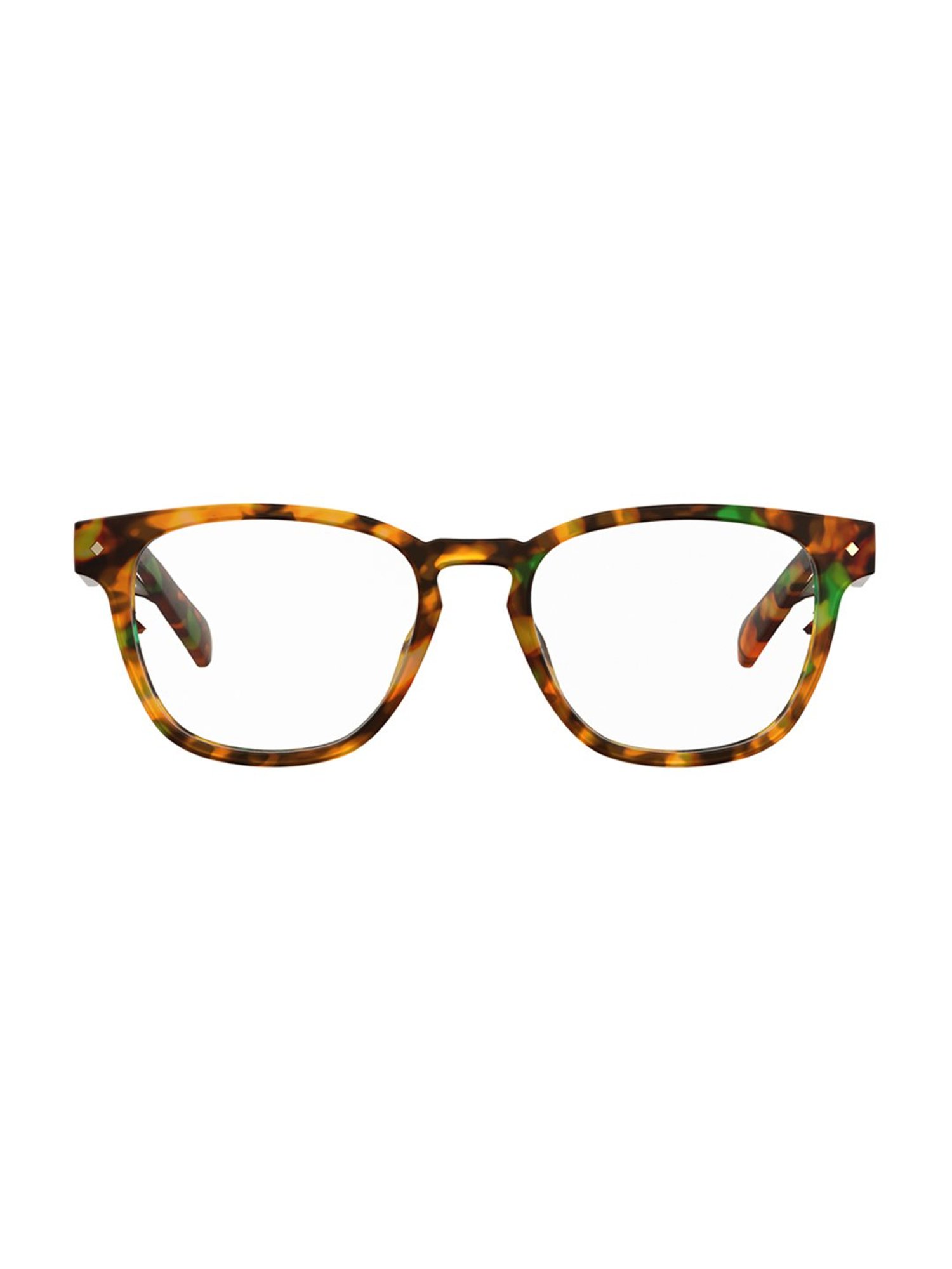 Polaroid Havana Square Unisex Reading Glasses Power: +2.50