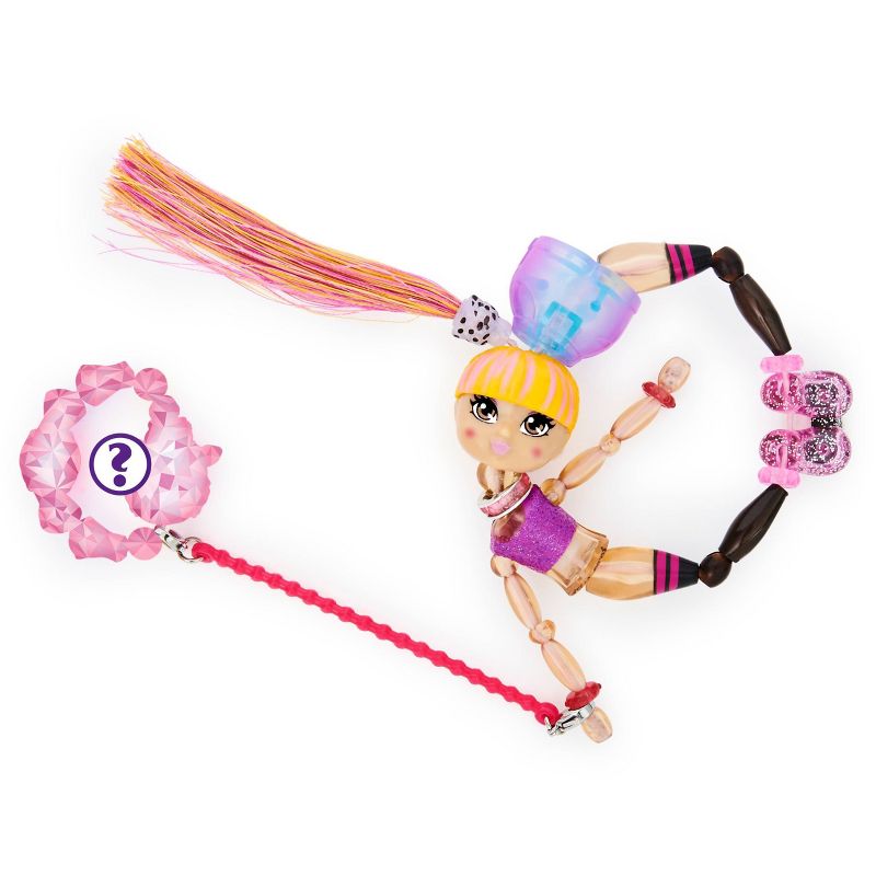 Twisty Girlz Krystal Kool Transforming Doll to Collectible Bracelet with Mystery Twisty Petz