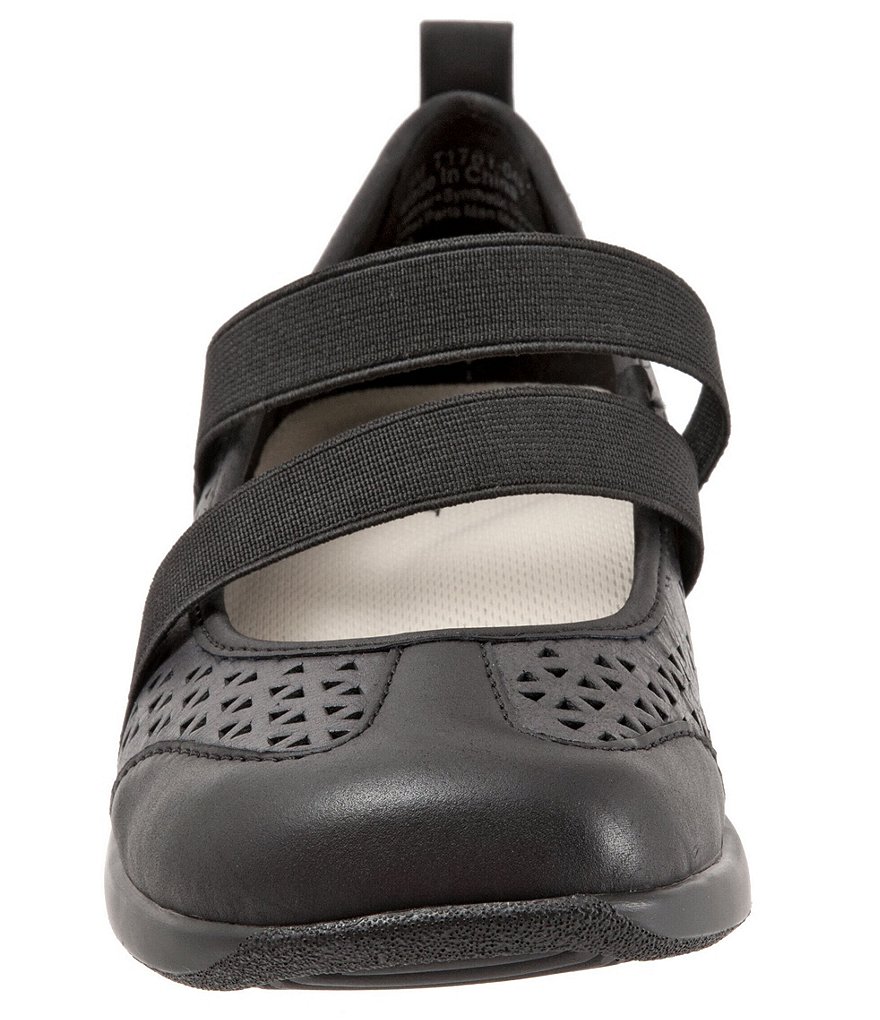 Trotters Josie Perforated Leather Slip-Ons