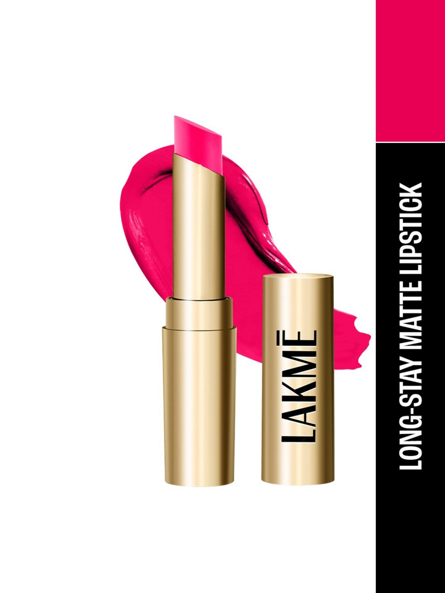 Lakme Unreal 3D Slim Bullet Lipstick Pink Passion - 3.6 gm