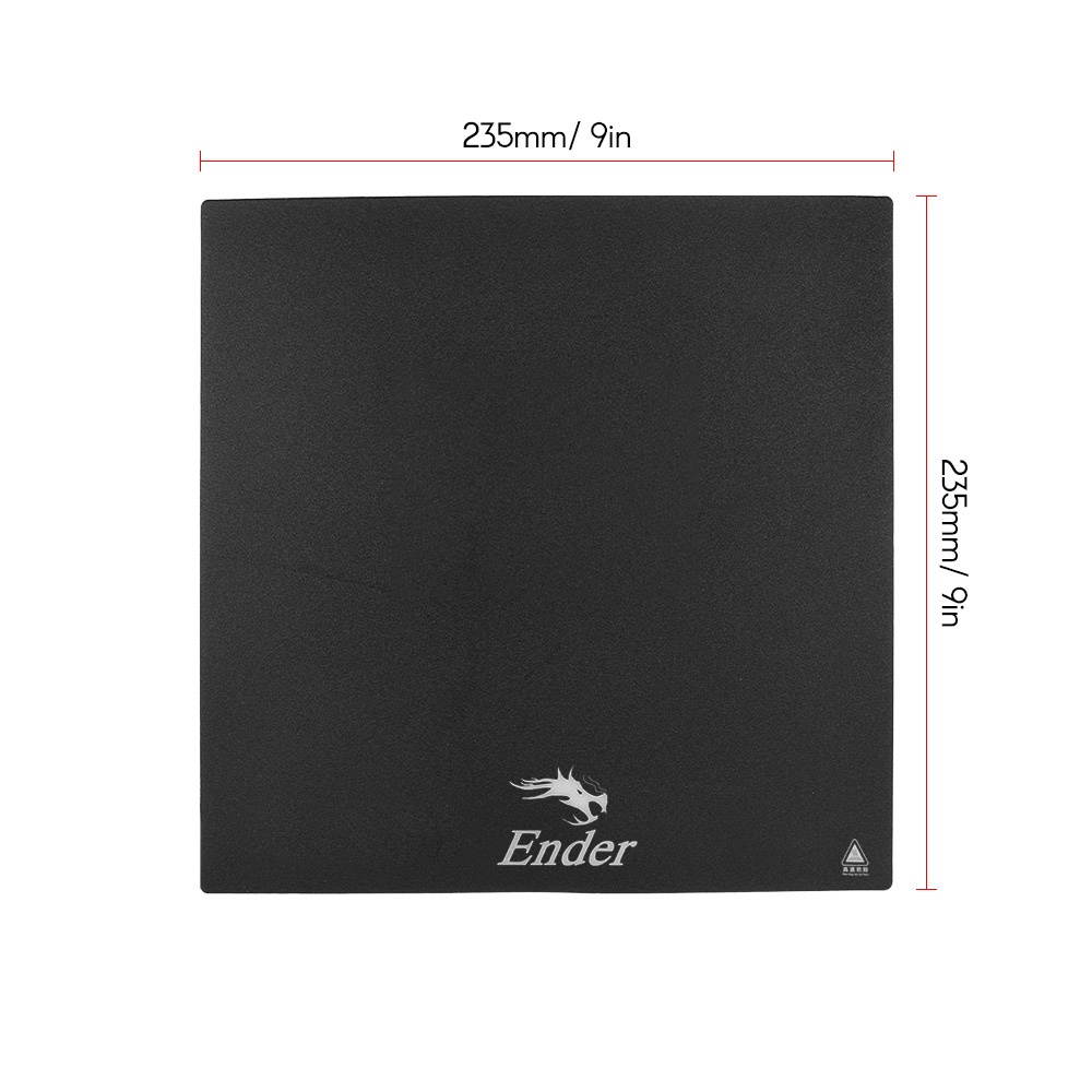 Creality 3D Printer Build Surface Heat Bed Platform Sticker Sheet 9 Inch * 9 Inch for Ender-3