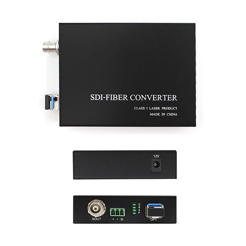 WIISTAR SDI Optical  EXTENDER Audio Video SDI Sender Transmitter & Receiver