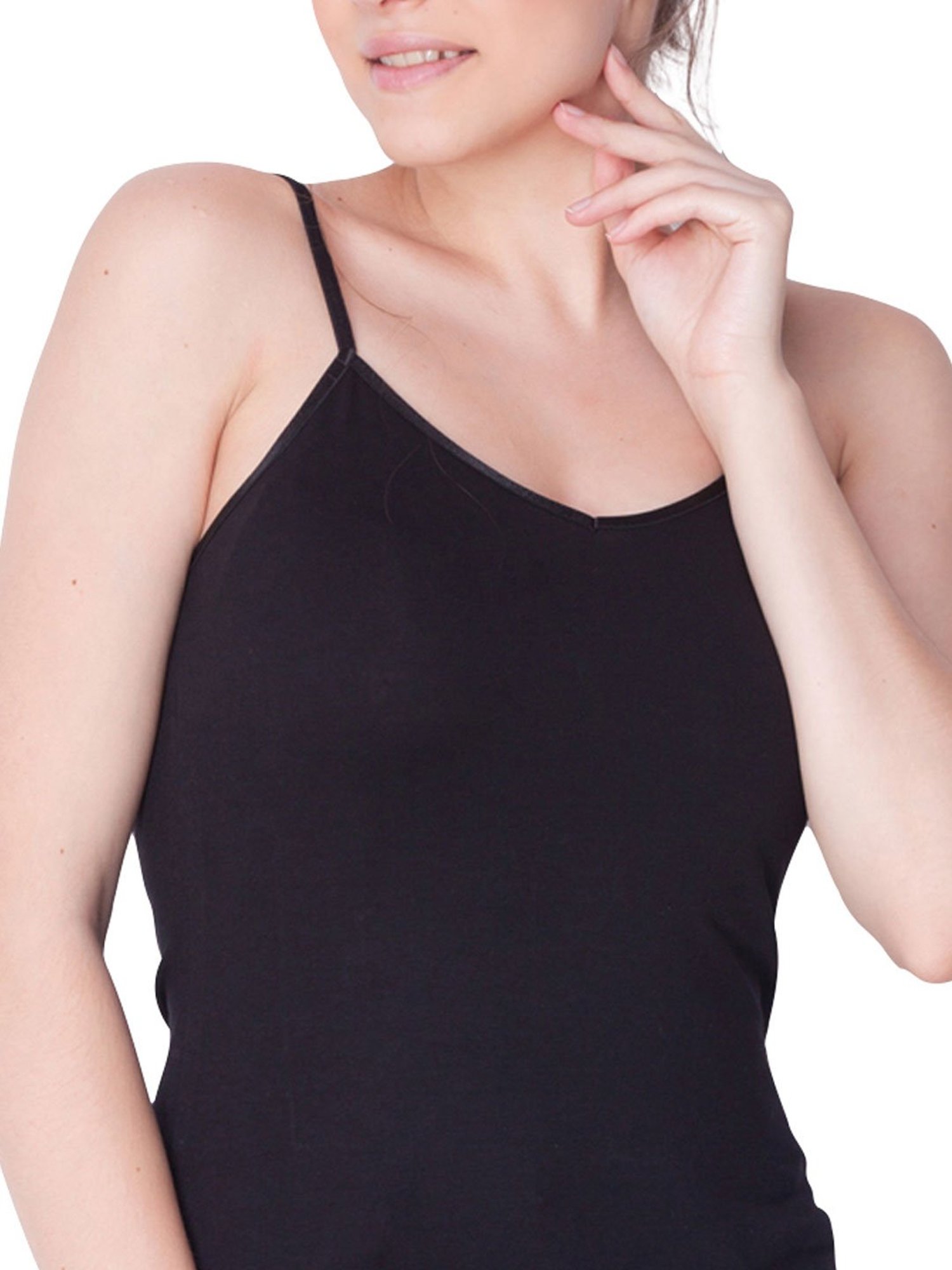 Enamor White Non-Padded Camisole