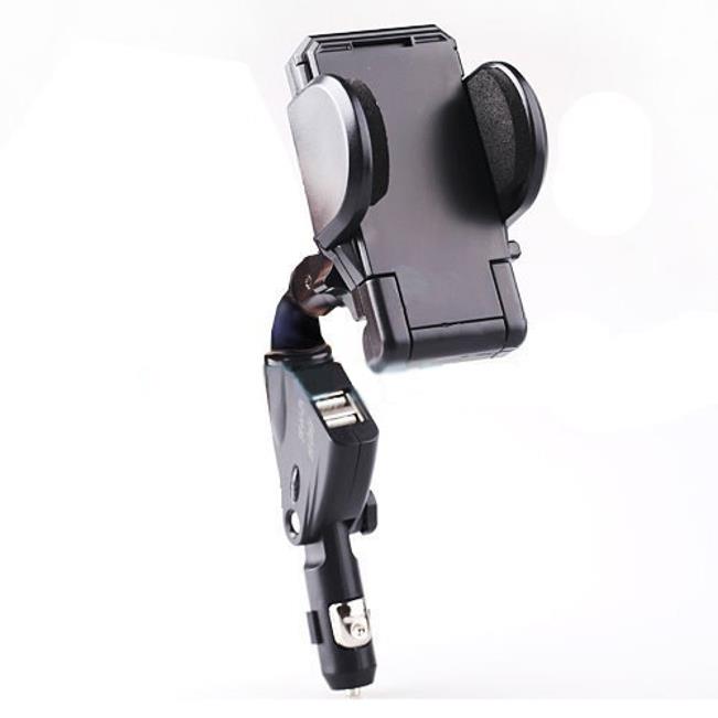 Car Mount Charging Socket Holder for iPhone 5C 5S 6 Plus 6S Plus 7 Plus 8 PLUS SE X - Google Pixel 2 XL - HTC 10, Bolt, U11 - Huawei Mate 10, P10 P9 - LG G5 G6 G7 ThinQ, Stylo 3, V20 V30