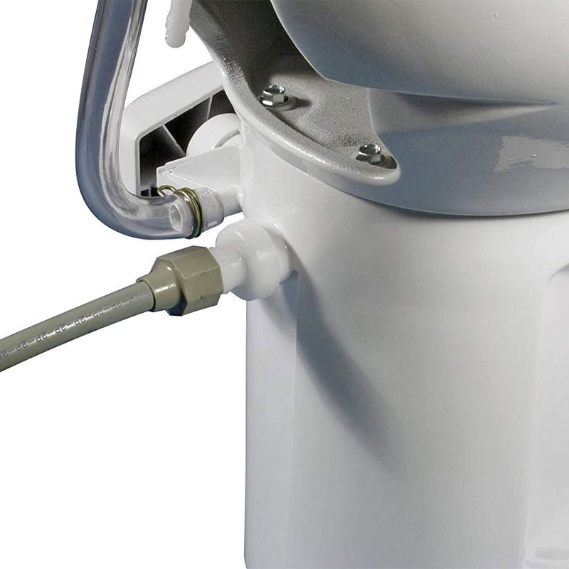 Thetford 42062 Aqua Magic Style II Contemporary RV Motor Home Mobile Portable Travel Toilet, Bone