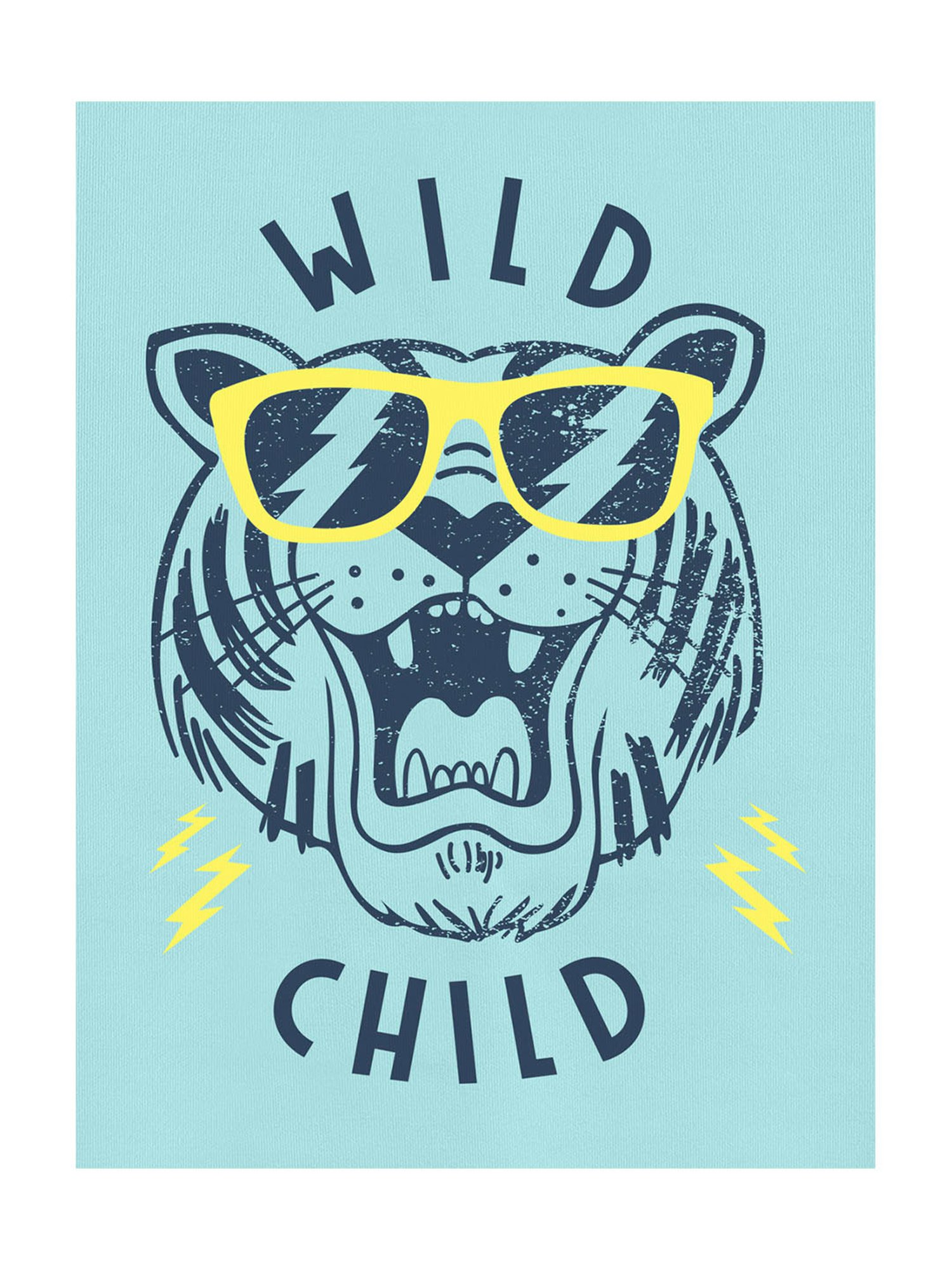 HELLCAT Kids Blue Printed T-Shirt (Pack Of 2)