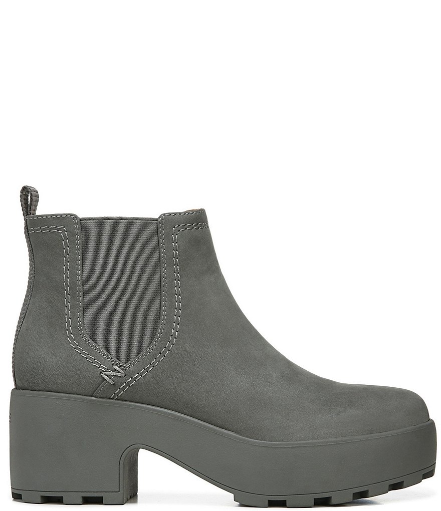 Zodiac Tavi Leather Chelsea Platform Booties