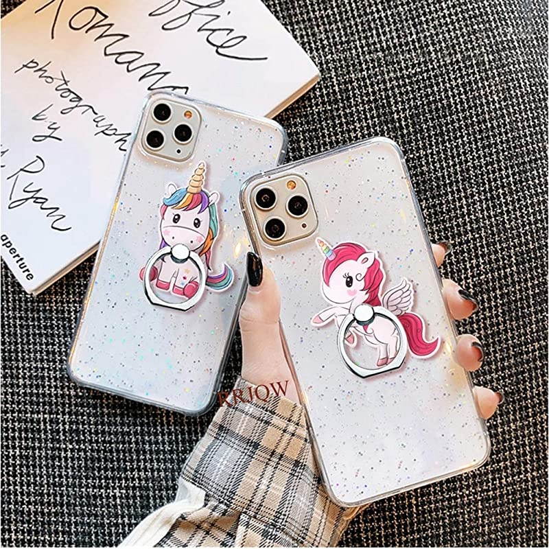 Ring Holder StandUnicorn Ring Stand Holder 360 Rotation Finger Ring Grip Stand for CellphonesSmartphones and Tablets