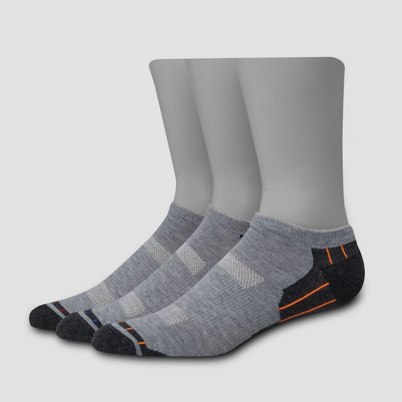 Men's Hanes Premium Performance Low Cut Socks 3pk - Colors May Vary 6-12