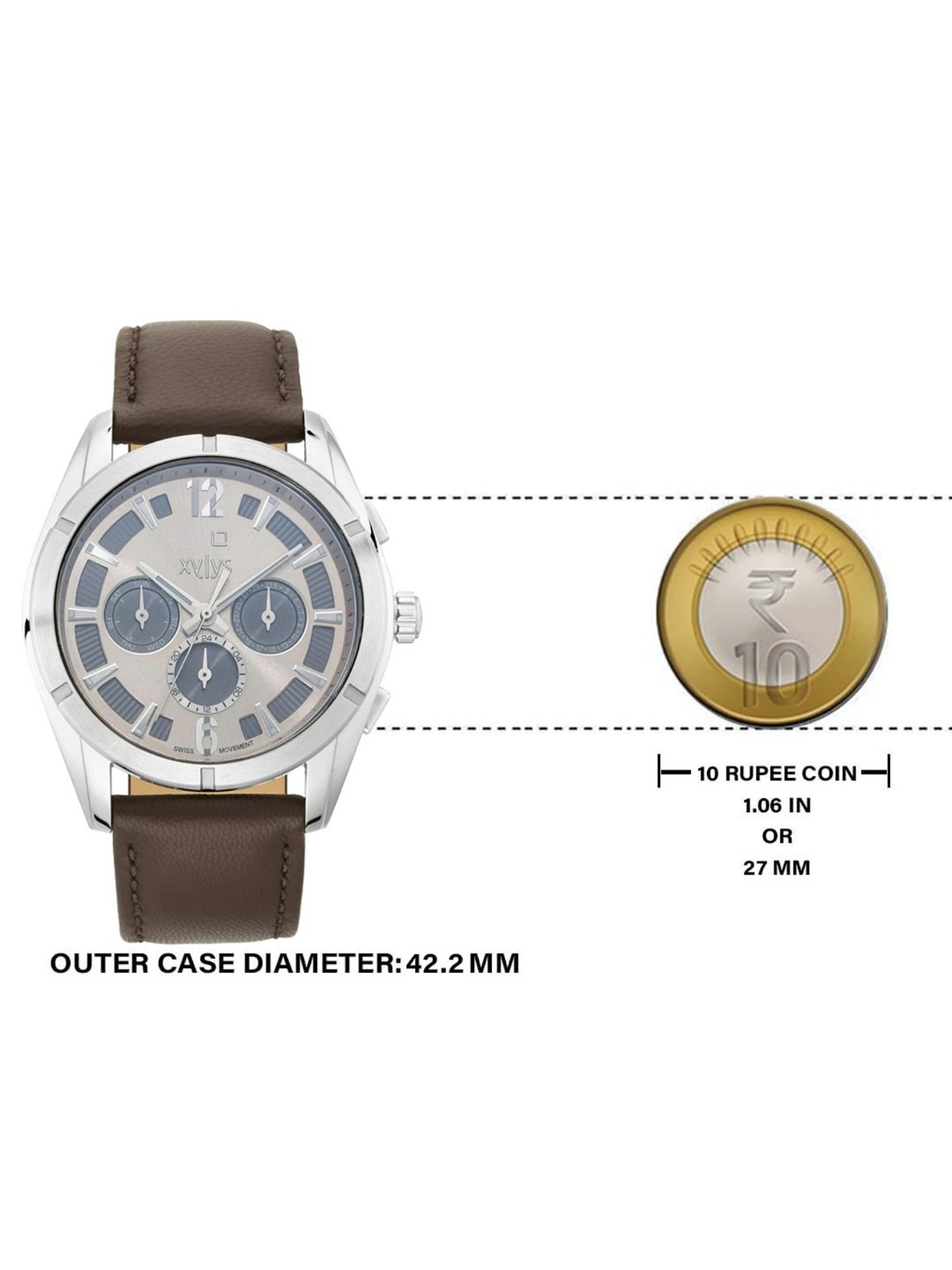 XYLYS NR40045SL01E Classic Analog Watch for Men