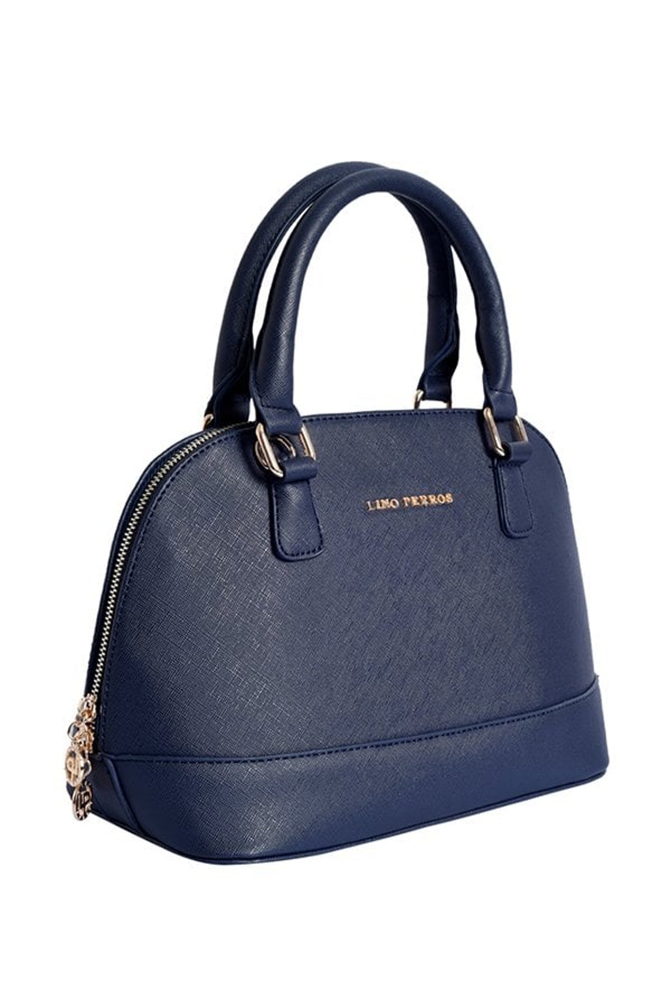 Lino Perros Navy Solid Handbag
