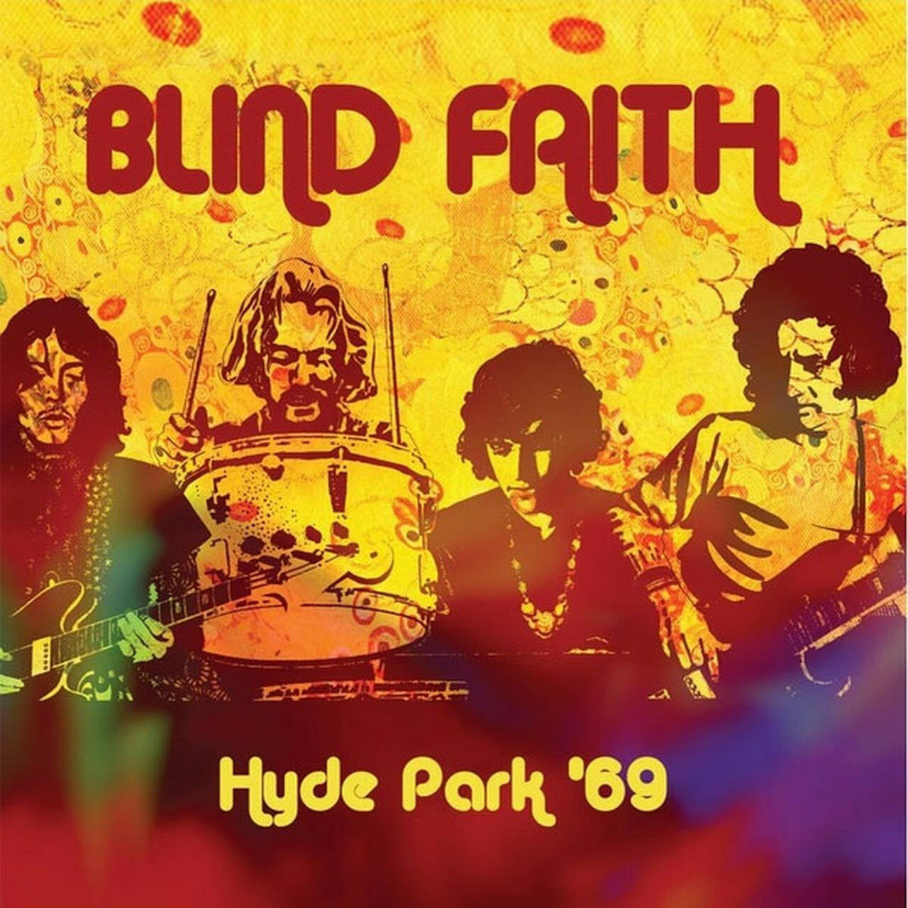 Blind Faith Hyde Park '69 Hand-Numbered Limited Edition 180g Import LP (Red Vinyl)