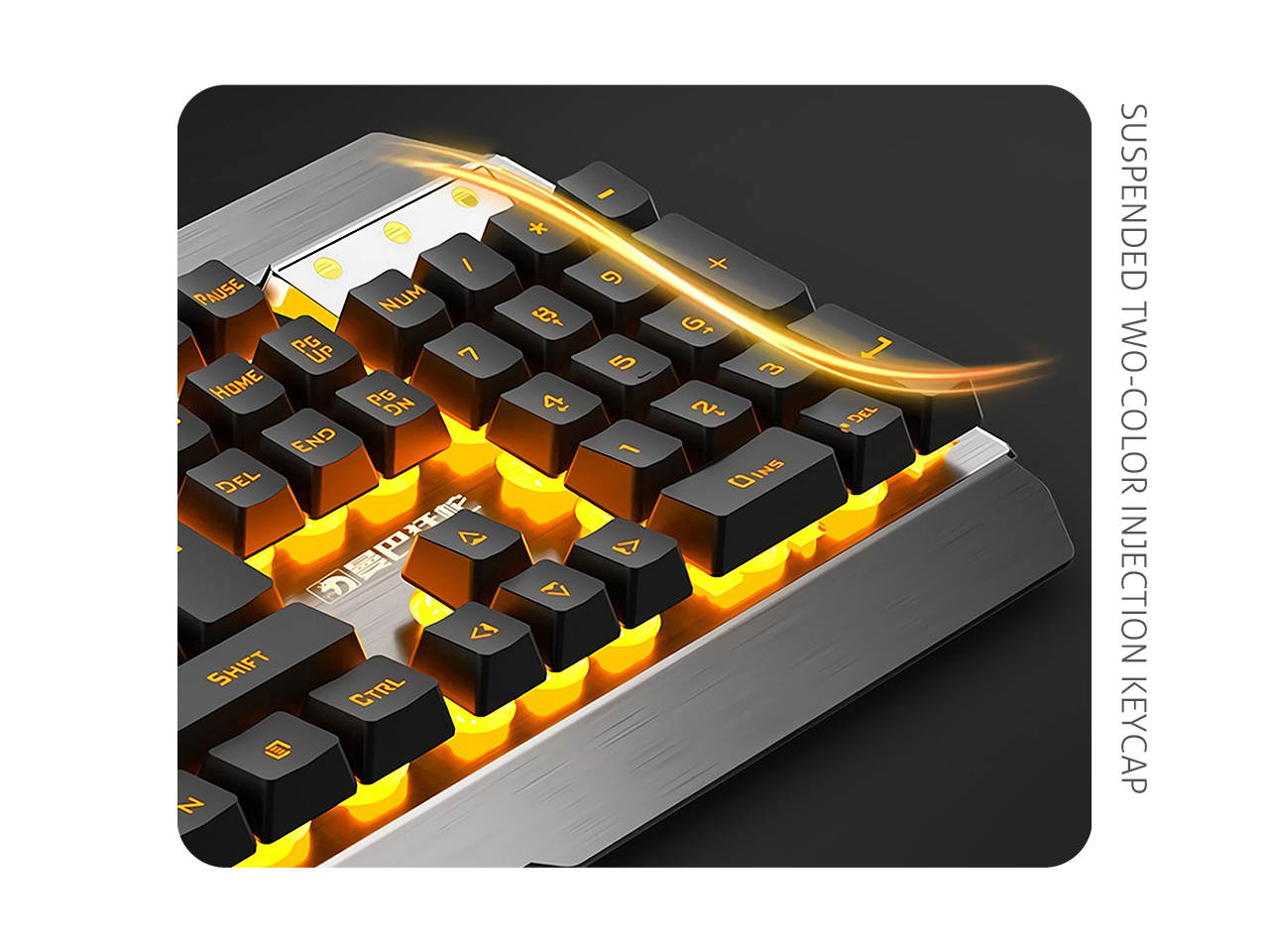 LIMEIDE K670  Wireless Keyboard and Mouse Combo,2.4G Cute Round Mute Keyboard Mouse Set for Laptop, Computer, Mac(Black)