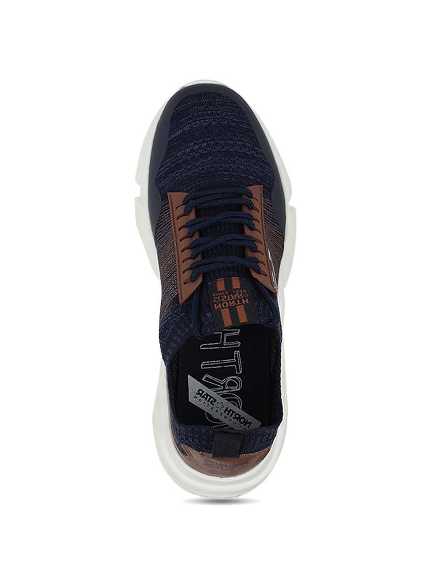 North Star by Bata Men's Navy Casual Shoes