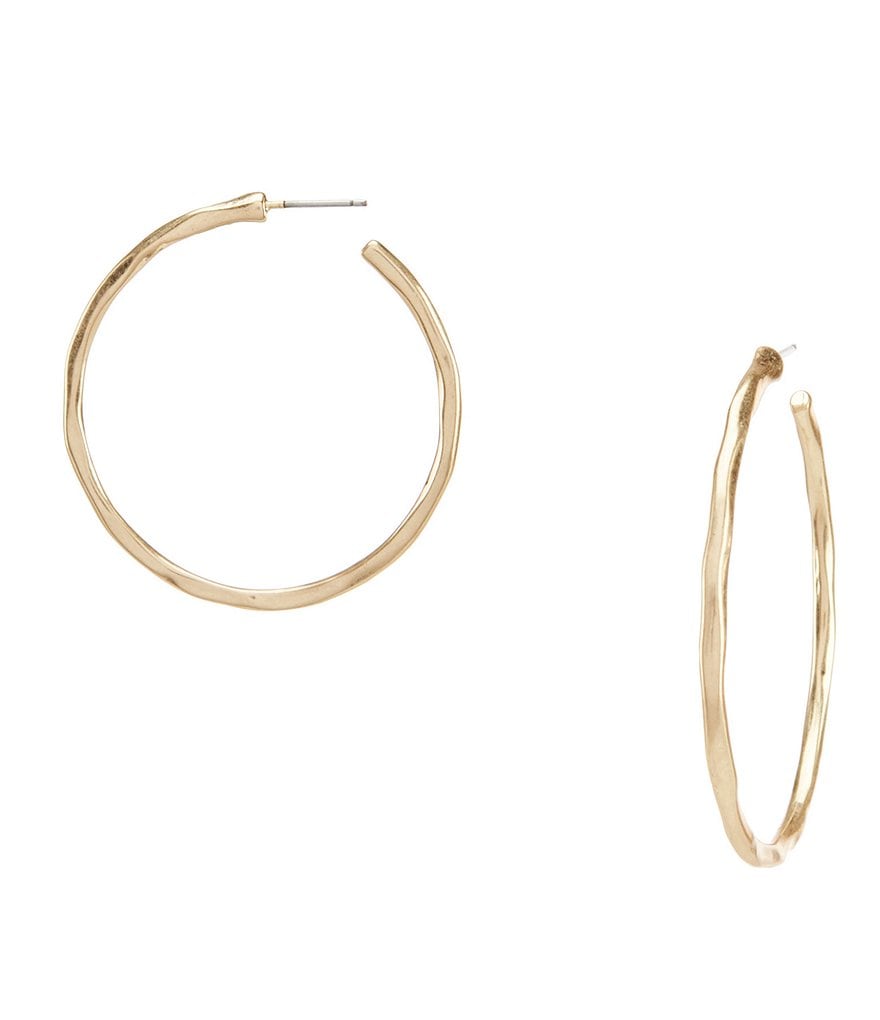 Southern Living Thin Hoop Earrings