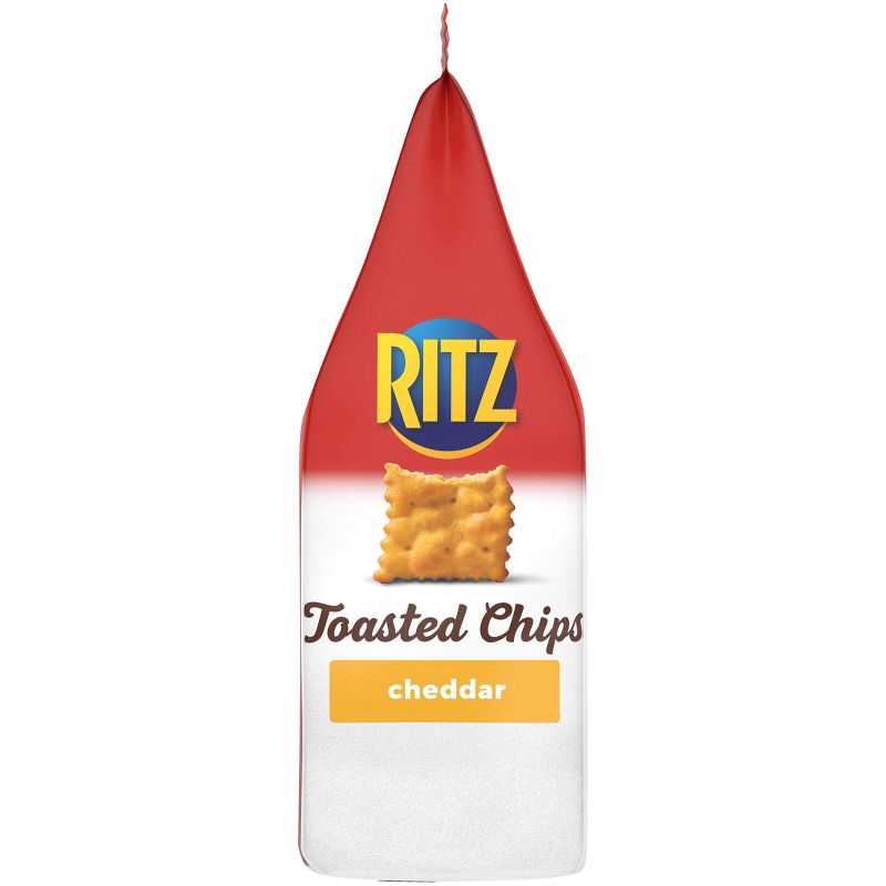 Ritz Toasted Chips, Cheddar - 8.1oz
