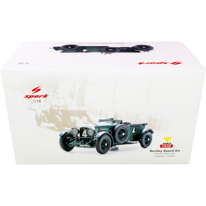 Bentley Speed Six #4 Woolf Barnato - Glen Kidston Winner 24H of Le Mans (1930) 1/18 Model Car by Spark