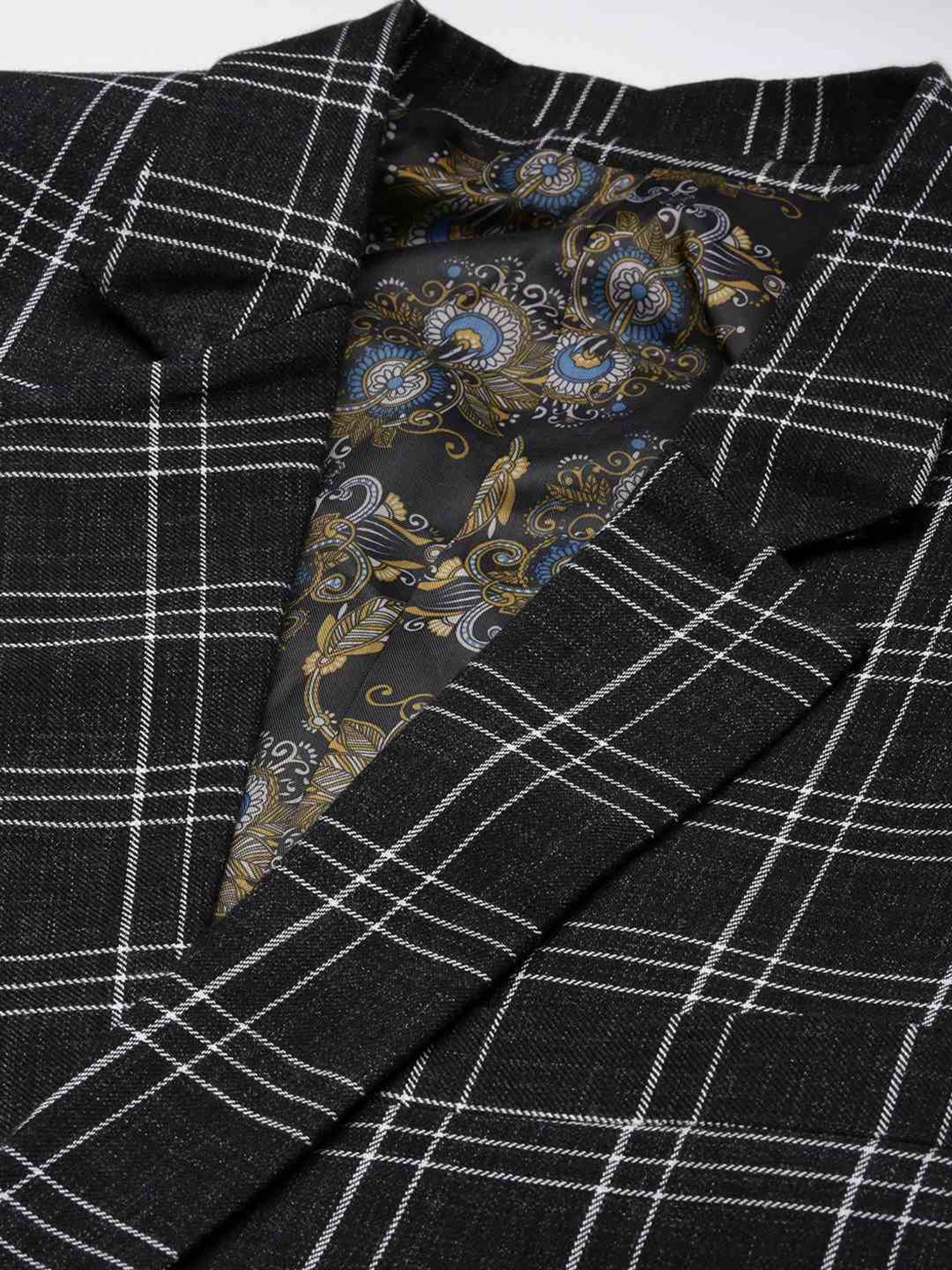 Louis Philippe Light Blue Regular Fit Blazer