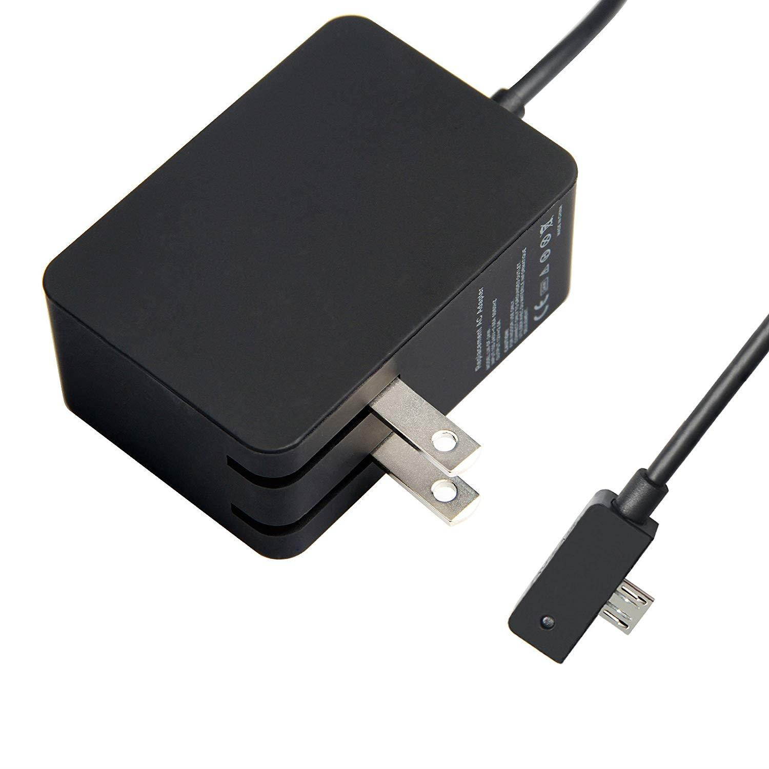 5.2V/2.5A 13W Charger for Surface 3 Charger, Microsoft Windows Surface 3 Tablet AC Adapter Supply Power Cord