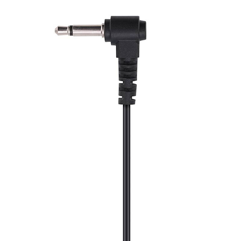 Two Way Radio Earpiece Noise Canceling Transparent Security Headset Walkie Talkie Headphone 35mm pin ReceiverListen ONLY for Any Motorola  Kenwood ICOM Single Pin Radio