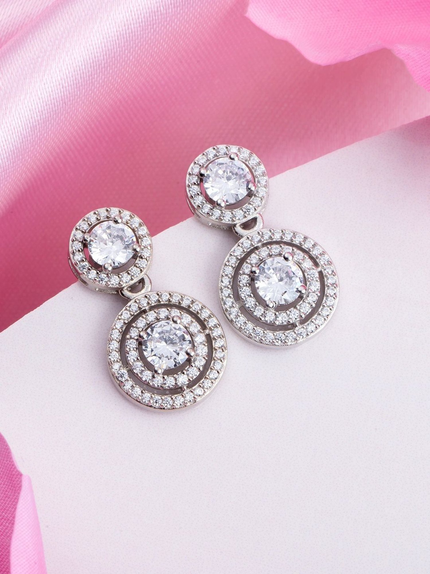 Zavya 92.5 Sterling Silver Earrings