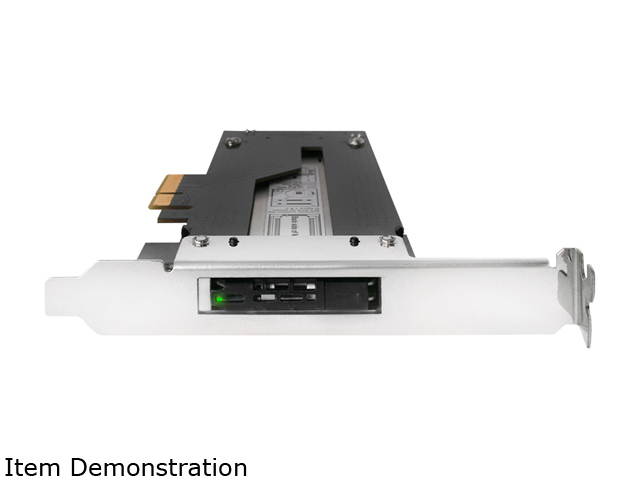 ICY DOCK ToughArmor MB840M2P-B M.2 NVMe SSD to PCIe 3.0 x4 Removable SSD Mobile Rack for PCIe Expansion Slot