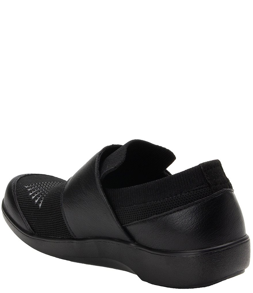 Traq by Alegria Qwik Dream Fit Knit Smart Chip Monk Strap Slip-Ons