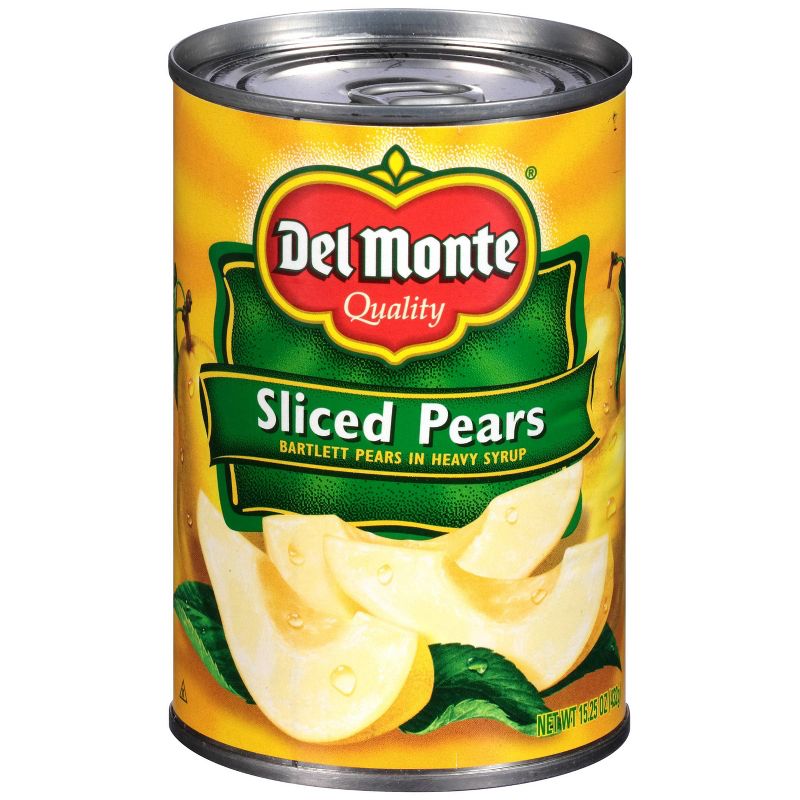 Del Monte Bartlett Pear Slices in Heavy Syrup - 15.25oz