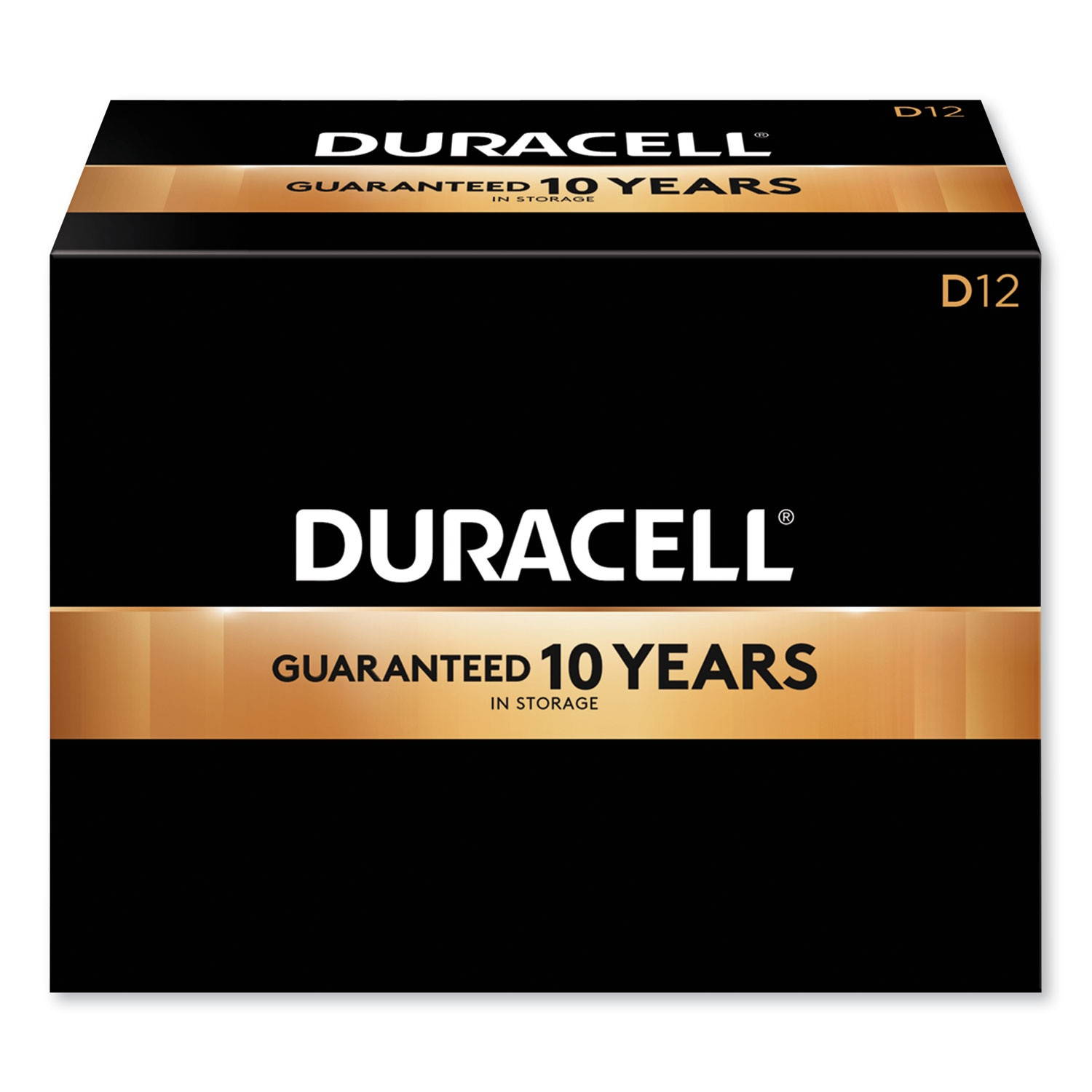 Duracell CopperTop Alkaline Batteries with Duralock Power Preserve Technology D