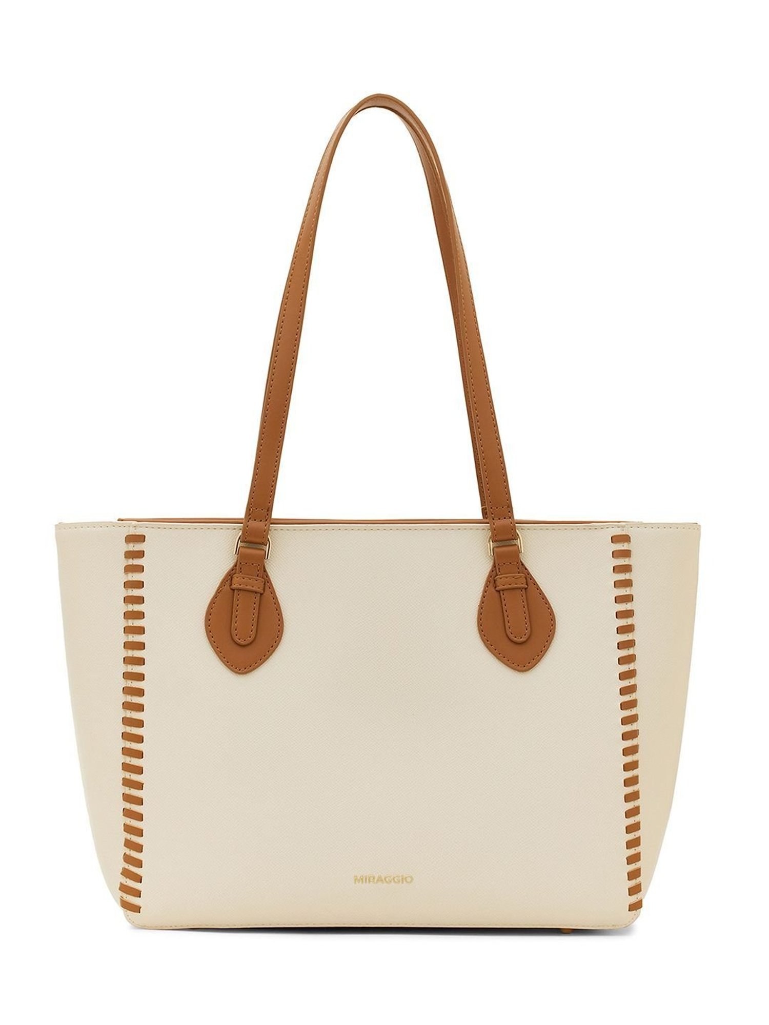 Miraggio Karen Ivory Large Tote Bag