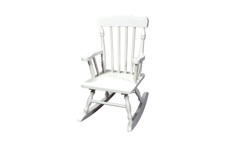 Kids' Colonial Rocking Chair - White