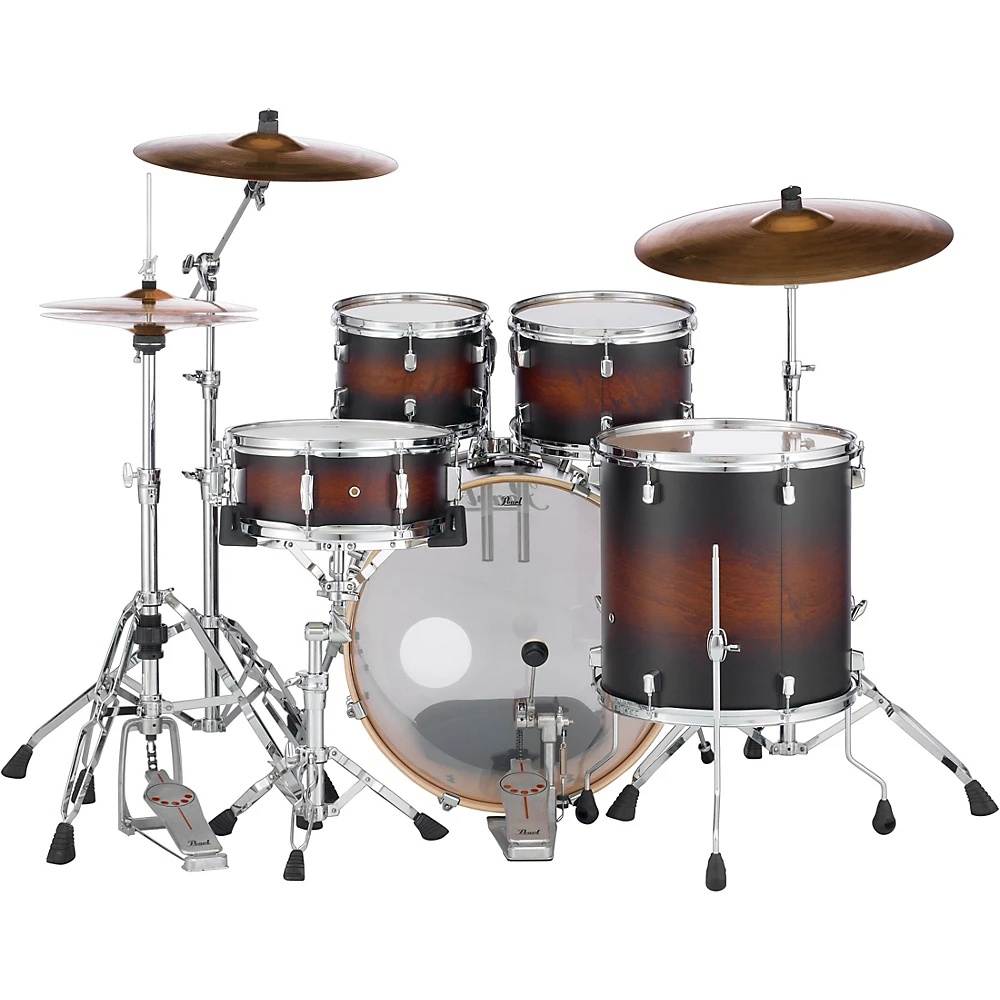 Pearl Decade Maple 5-Piece Shell Pack Satin Brown Burst