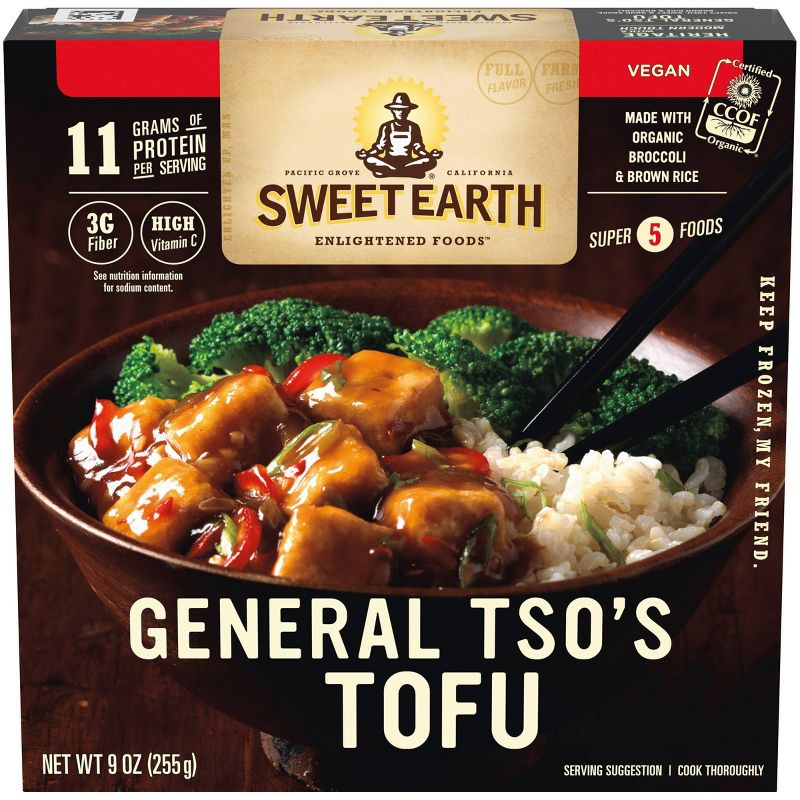 Sweet Earth Natural Foods General Frozen Tso's Tofu - 9oz