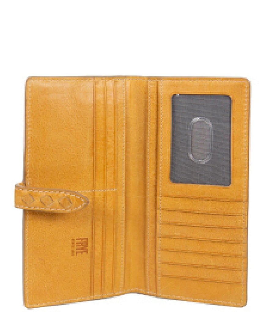 Frye Reed Slim Leather Snap Wallet