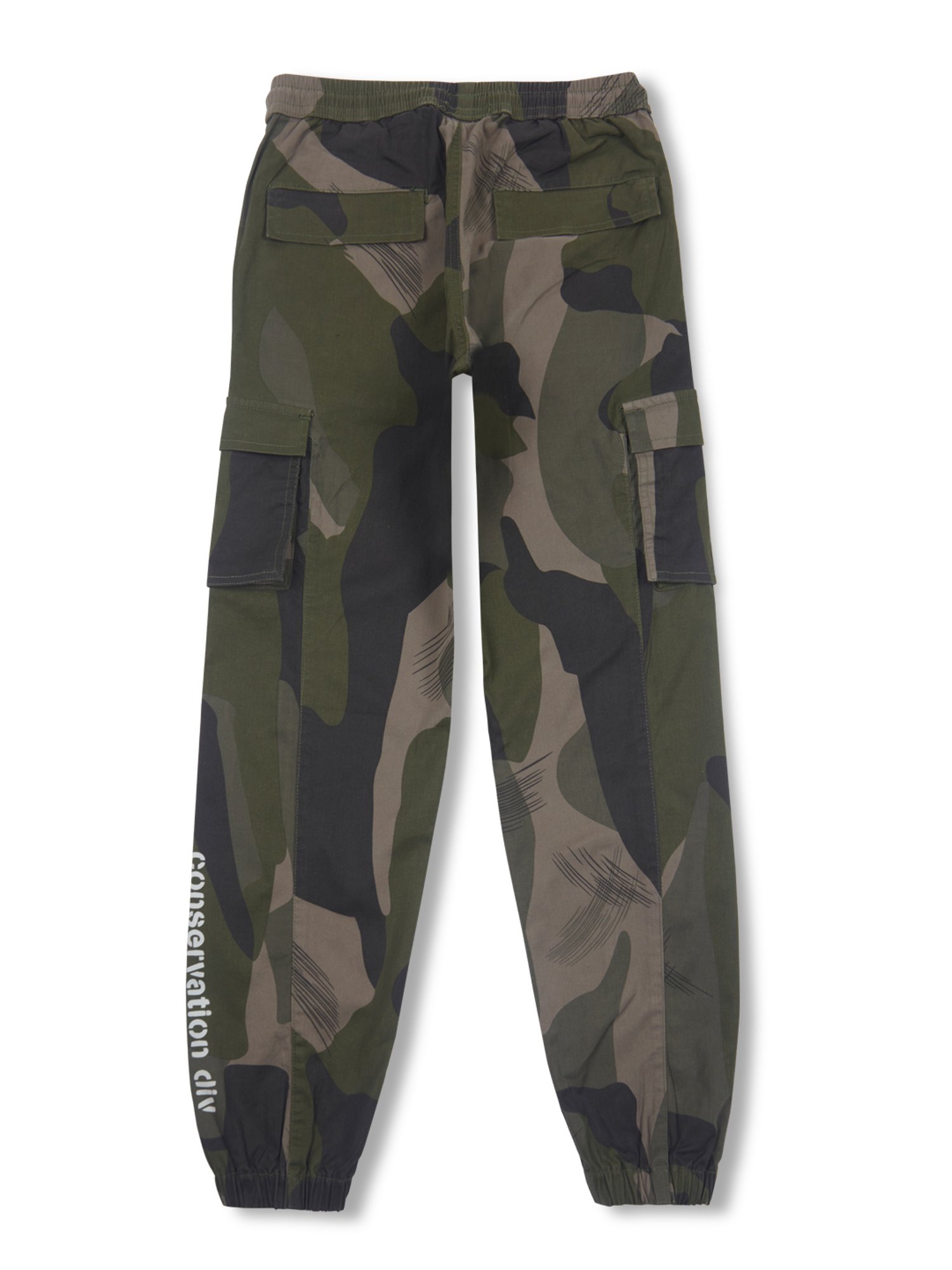 Gini & Jony Kids Multicolor Camouflage Joggers