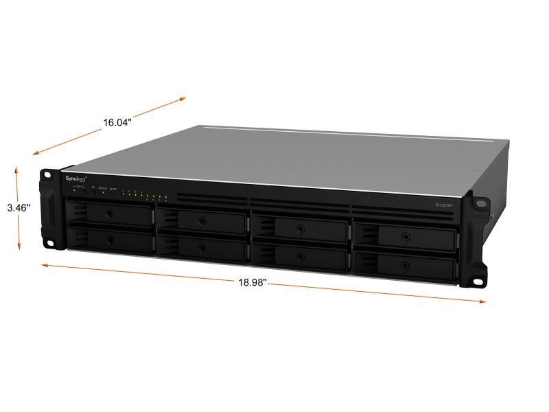 Synology 8 bay RackStation RS1221+ Rackmount NAS (Diskless)