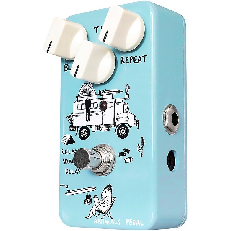 Animals Pedal Relaxing Walrus Delay Effects Pedal