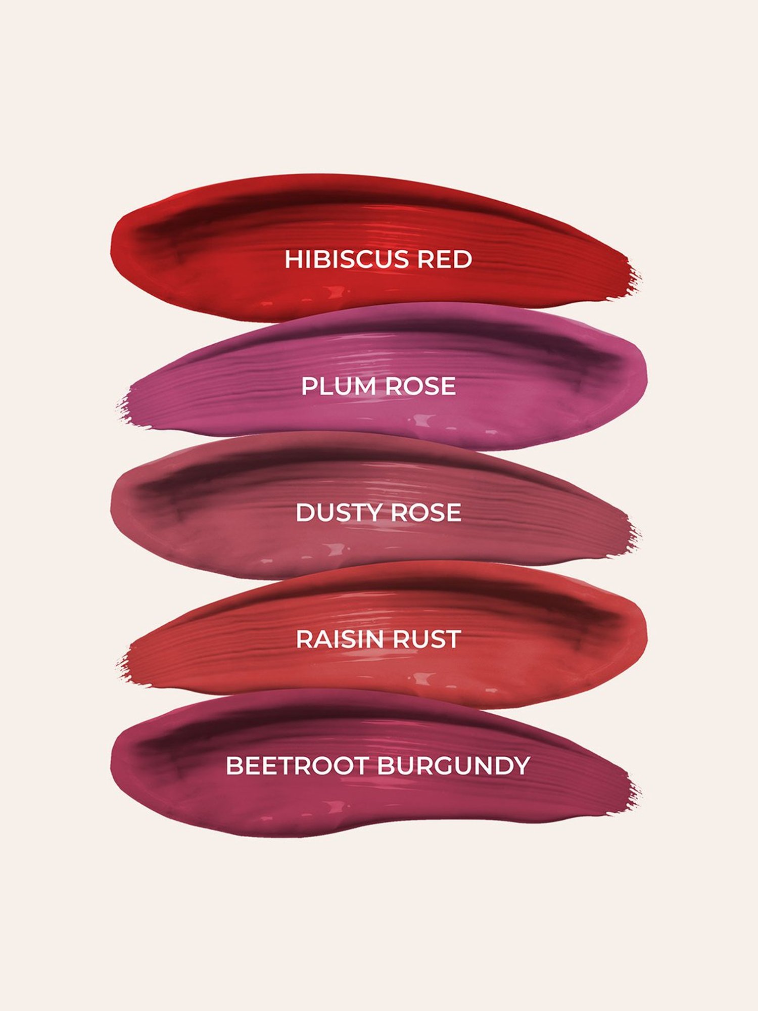 JUST HERBS Herb-Enriched Matte Liquid Lipstick Kit - Deeps + Reds