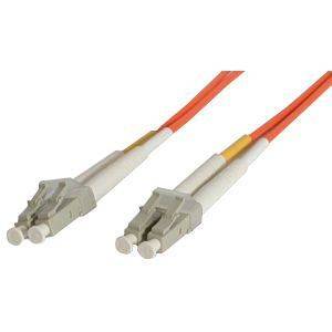 Fiber Optic Cable LC-LC 9/125 Duplex Single-Mode Fiber Cable Yellow 5 meters