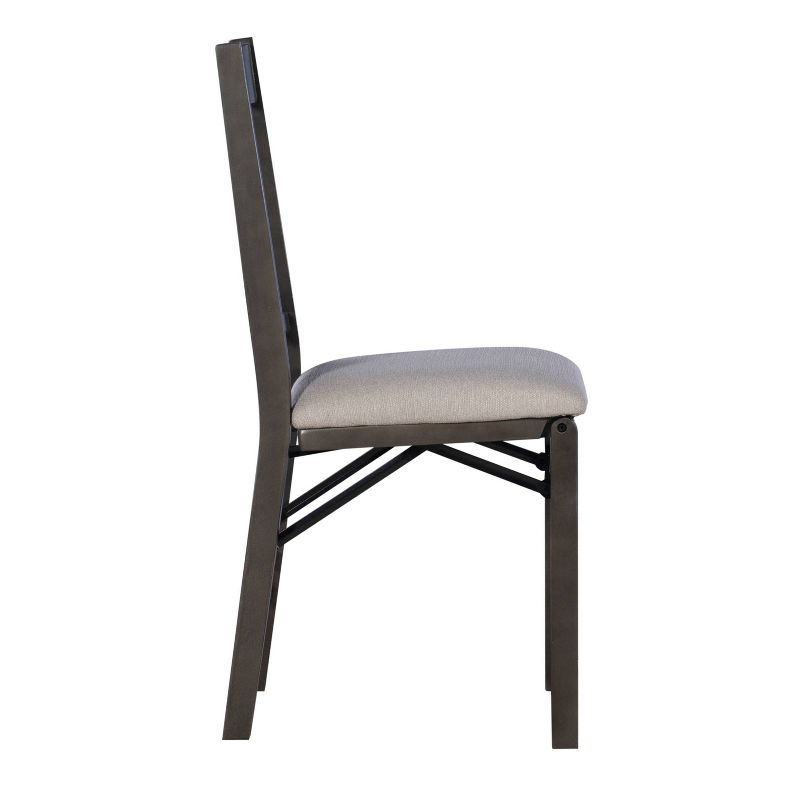 Crista Folding Chair Gray - Powell Company